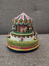 Liberty Falls AH444 1997 The Carousel Comes to Town Merry Go Round Music Box picture
