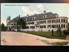 Vintage Postcard 1912 Rutland Hospital Rutland Vermont picture