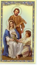 FAMILY PRAYER - Laminated  Holy Cards.  QUANTITY 25 CARDS picture