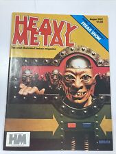 HEAVY METAL MAGAZINE Vol 6 #5 1982 Jeff Jones, Corben, Moebius, Wrightson NM picture