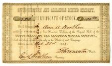 South-Western and Arkansas Mining Co. - Stock Certificate - Mining Stocks picture