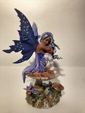 Artist Amy Brown 'Violet' Exotic Elven Forest Faery 6.75