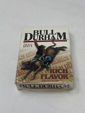 Vintage Sealed BULL DURHAM Tobacco Advertising Playing Cards picture