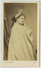 1860-70 Ulric Rough CDV La cantatrice Hortense Schneider. Opera. picture