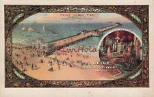 Postcard Heinz Ocean Pier Atlantic City NJ 1912 picture