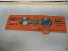 RARE Vintage DAVY CROCKET MAGIC MOVING PICTURE VIEWER ~Armour Cloverbloom Advert picture