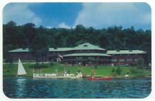 Old Forge NY Hollywood Hills Hotel first Lake Postcard New York picture