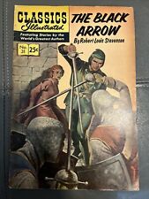 Classics Illustrated 31, The Black Arrow. 1965 VG picture