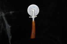 Vintage MCM  Bakelite Handled Stainless Steel Pizza Cutter picture
