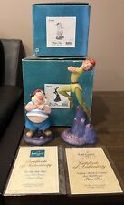 WDCC Disney Figure Lot (2) Peter Pan And Smee Box COA “Oh Dear & Nobody Calls “ picture