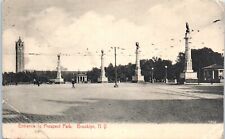 Entrance to Prospect Park, Brooklyn, New York Postcard c1913 picture