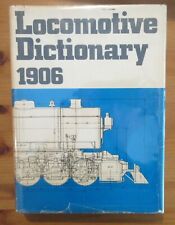 huge reprint railroad reference book Locomotive Dictionary 1906 fowler picture