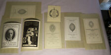 1920-1931 Lot 7 Diff. Unused BOOKPLATES from UNIVERSITY OF CINCINNATI Library picture