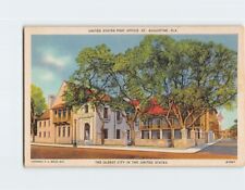 Postcard United States Post Office, St. Augustine, Florida picture