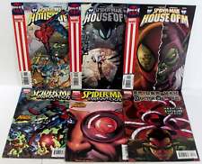 Spider-Man Lot of 6 #House of M 1,2,4,Breakouts 3,4,Octopus 3 Marvel 2006 Comics picture
