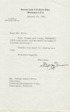 FRED M. VINSON - TYPED LETTER SIGNED 01/23/1953 picture