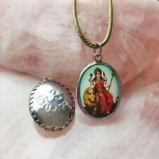 Durga Maa Goddess Om Pendant Necklace 18