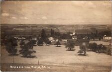 Hector, NY, Bird's Eye View of Village, Real Photo Postcard, 1919, #1059 picture