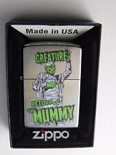 ZIPPO LIGHTER RETURN OF THE MUMMY CREATURE HORROR MOVIE COLLECTOR NEW GIFT BOX picture