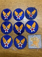 WW2 Air Corp Patches Uniform Removed- Piece Of Uniform On One Lot Nice picture