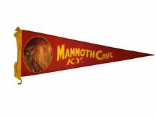 Vintage Mammoth Cave Kentucky Pennant Flag Felt Souvenir  picture