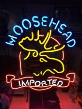 New Moosehead Imported Neon Light Sign 24