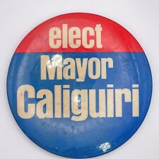 Vintage Richard Caliguiri Pinback Button Pin Elect Mayor Pennsylvania USA picture