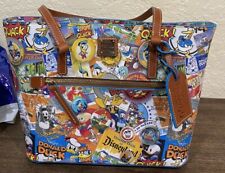 2024 Disney Parks Dooney & Bourke Donald Duck 90th Anniversary Tote Purse Actual picture