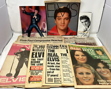 Elvis Presley Newspaper COLLECTION Memphis Press-Scimitar Milwaukee Journal, etc picture