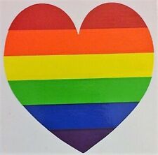 Rainbow Heart Sticker Decal picture