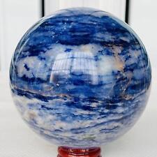 1580g Blue Sodalite Ball Sphere Healing Crystal Natural Gemstone Quartz Stone picture