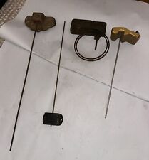 Lot Of Antique German Clock Chime Rods & Gongs picture
