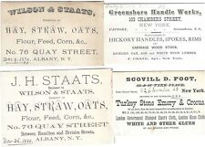 Trade Card Grouping Represents New York's Fine 19th Century Businesses picture