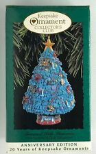 1993 Hallmark Keepsake Ornament Trimmed With Memories Anniversary Edition 20th picture