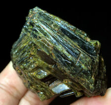 146g Natural Green Tourmaline Crystal Rough Stone Rock Specimen Healing #234 picture