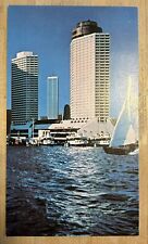 Postcard Canada Ontario Toronto Harbour Castle Hotel boats CAPEX 78 ICAO Stamps picture