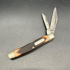 Vintage Pocket Knife Schrade Old Timer USA 330T 2 Blade Jack Knife 1990s Folding picture
