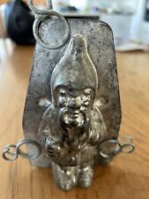 VINTAGE Knome GNOME Chocolate Mold Metal Cutie picture