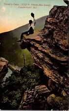 Cumberland MD-Maryland, Lover's Leap, c1913 Vintage Souvenir Postcard picture
