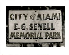 LG904 1989 Original Marice Cohn Band Photo EG SEWELL MEMORIAL PARK City of Miami picture