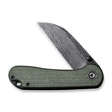 Civivi Knives Elementum Liner Lock C18062AF-DS1 Micarta Damascus Pocket Knife picture