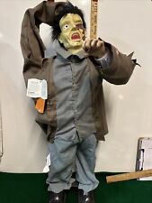 33” GEMMY ZOMBIE HEADS UP Halloween Prop Sounds Lights picture