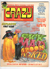Crazy Magazine #1 Fine Minus 5.5 First Issue Marvel Humor Series 1973 picture