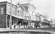 High Street View Millville New Jersey NJ Reprint Postcard picture