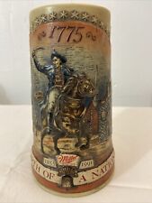 Miller High Life Beer Mug 1775 Birth Of A Nation First In A Series picture
