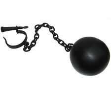 Heavy Cast Iron 20lb WEDDING GAG GIFT the ole OLD BALL AND CHAIN Working Shackle picture
