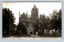 RPPC Florence WI, Courthouse, Wisconsin Vintage Postcard picture