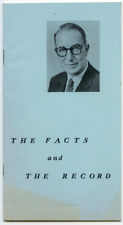 1960 Political Booklet Estes Kefauver Senator TN Democratic Primary US Americana picture