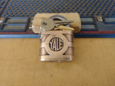 antique/vintage 850 yale padlock pre 34