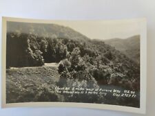 RPPC  Postcard Cheat mt 2 miles west of Aurord West Virginia US50 picture
